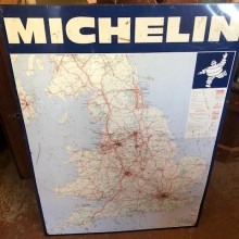 Michelin Vintage Garage map of UK