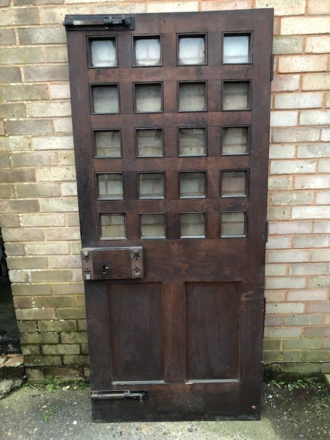 Door - solid oak part glazed