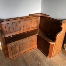 PEWS - bespoke made to order from original Church types.