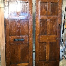 Oak double doors - external 30