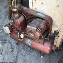 Sherry Vintage workshop compressor