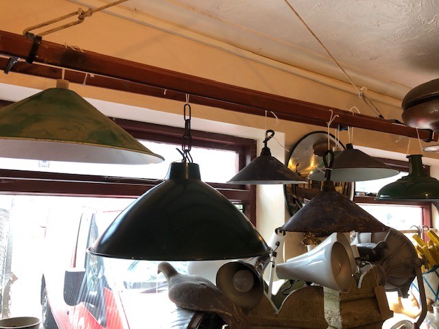 Assorted metal shades in stock