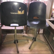 Chairs - SINGER industrial vintage operator 