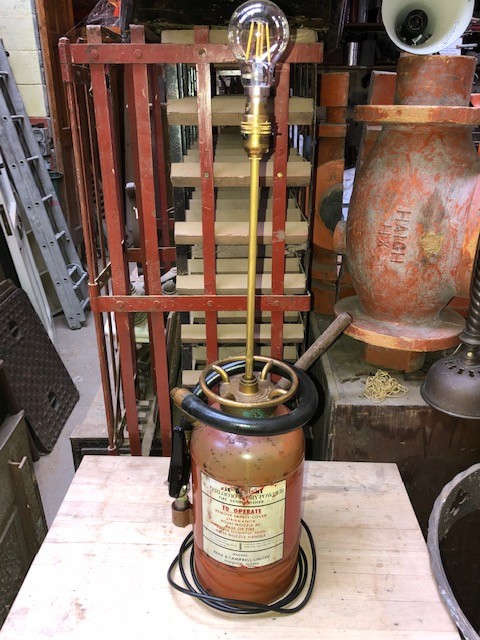 Fire Extinguisher Lamp