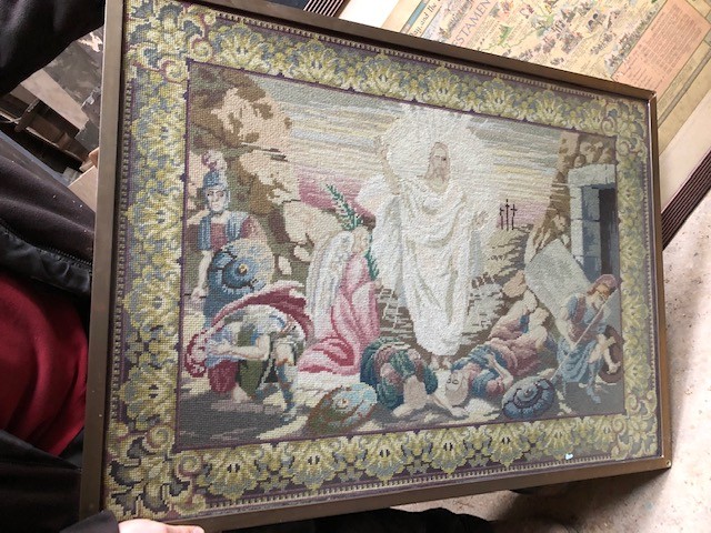 Tapestrywork Needlepoint - Jesus Resurrection