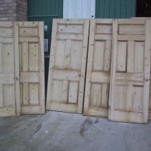 Hundreds of 4-panel doors stripped for sale across UK