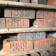 1999 Dated bricks 