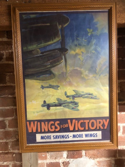Vintage original savings poster - NOT a modern copy. SOLD