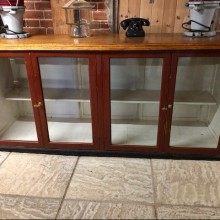 Glass fronted display cabinet - counter unit