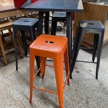 Tables - Tollex style pub/restaurant with chairs and stools