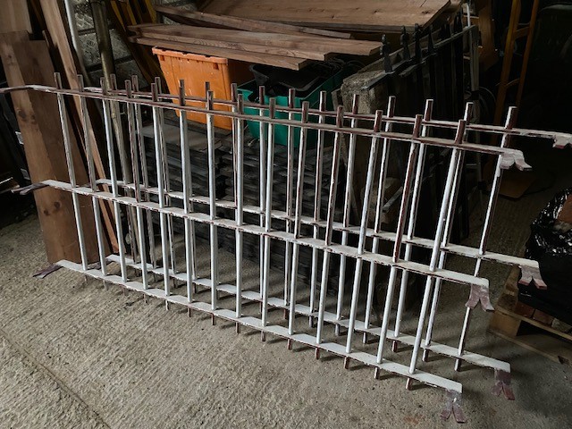 Railings - window security grates 
