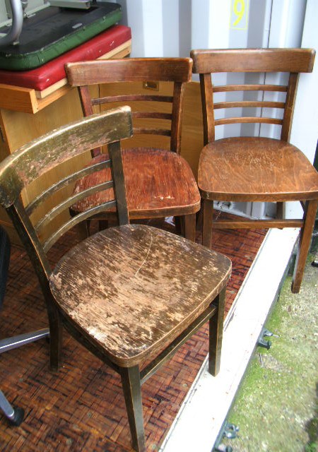Chairs - Wooden  assorted vintage always in stock