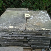 Reclaimed Yorkstone slabs