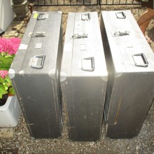 Storage - British Army Storage Boxes x 3
