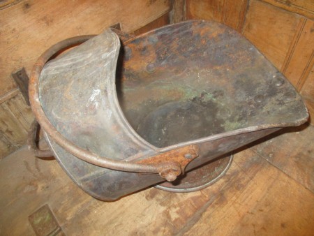 Griffiths & Browett Copper Coal Scuttle