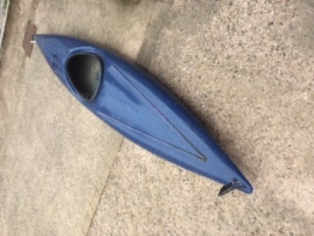 Kayak - Blue Fibreglass Kayak adult size