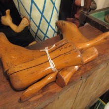 Boot lasts - vintage wooden type