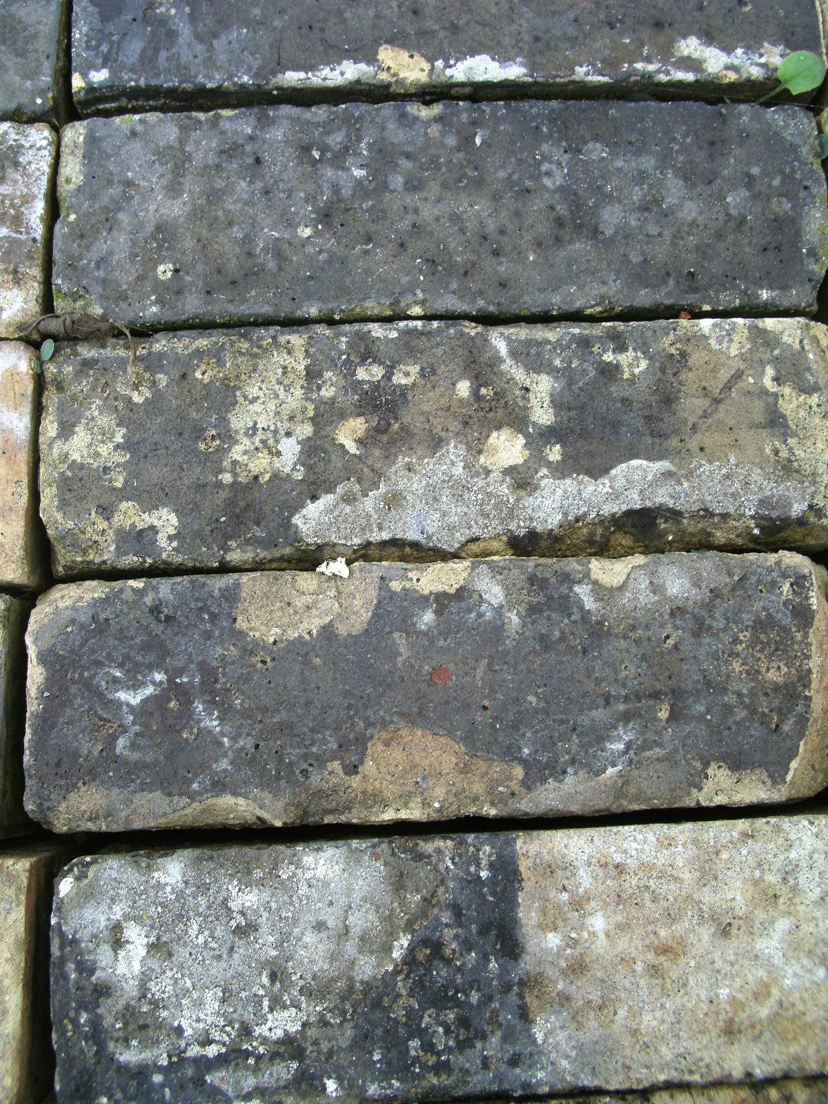 White - blackened Imperial Lowestoft or Suffolk Bricks