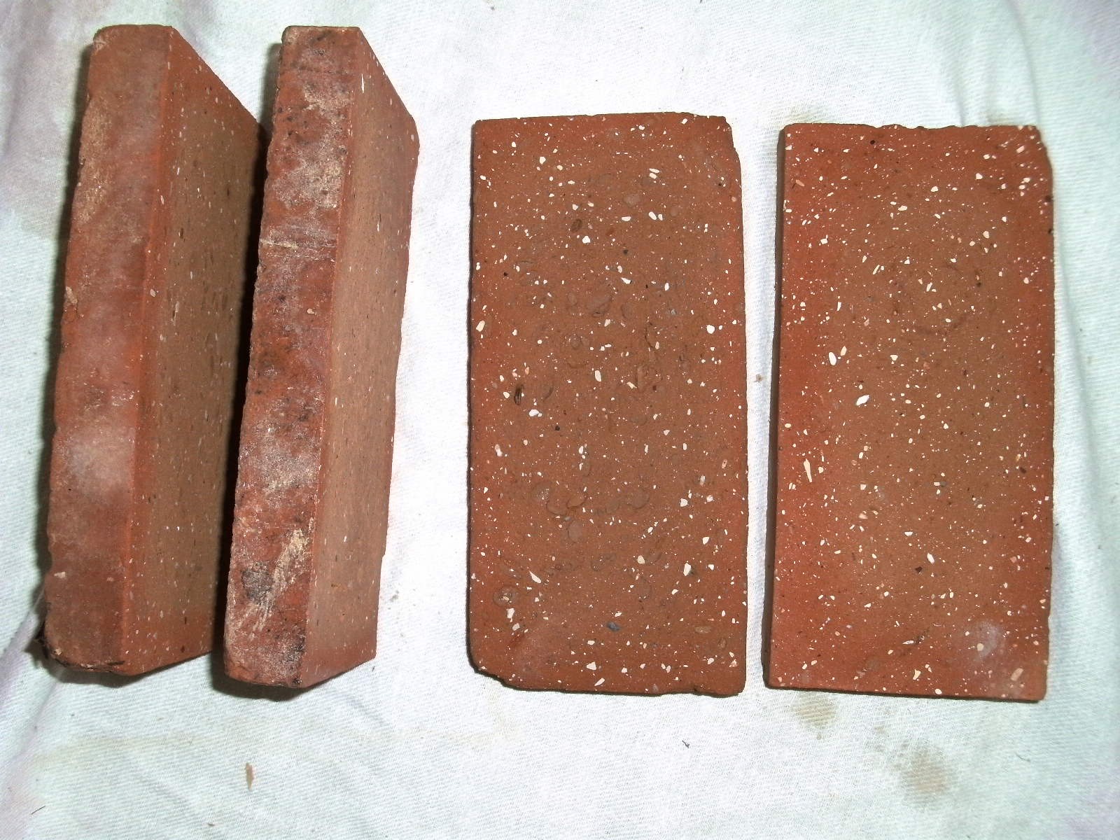Red cut bricks