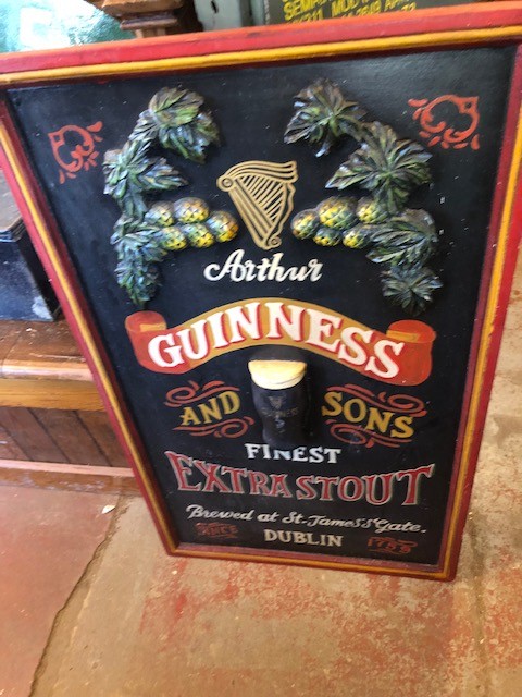 Guinness  - modern painted board. SOLD