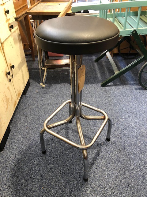 Stool - industrial vintage recovered.