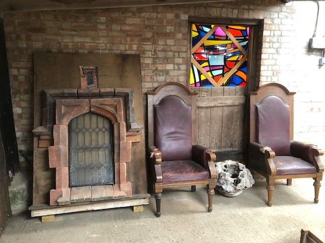 Bishops thrones - pair for refurbishment