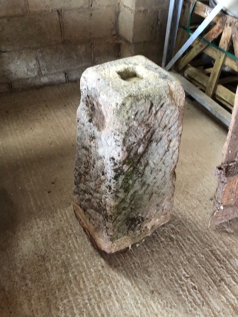 Stone plinths - 2 matching available