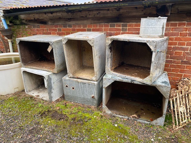 Tanks - Galvanised , water and rivetted ALWAYS in stock .