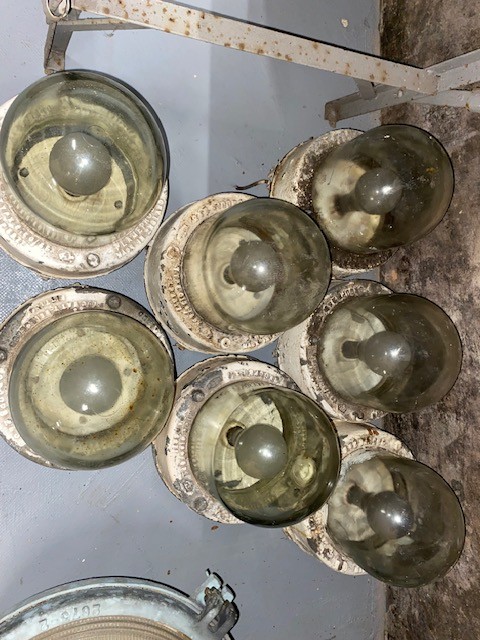 Lighting - explosion proof - set of 7 matching