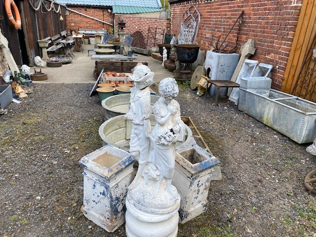 Decorative garden items always in stock.