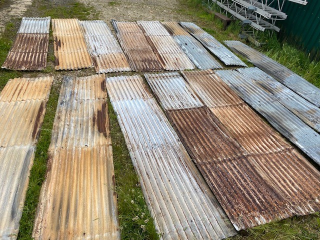 Wrinkly Tin - corrugated tin or iron always in stock