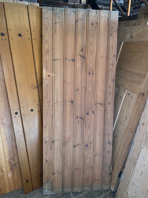 Plank doors , vintage pine , set available.