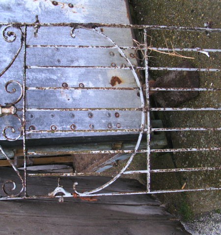 Gate- Period Wrought Iron Gate 25