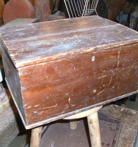 Box - storage box - pine