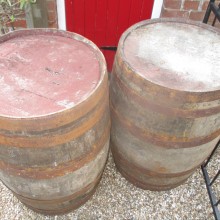 Oak Barrels - can be cut to order.