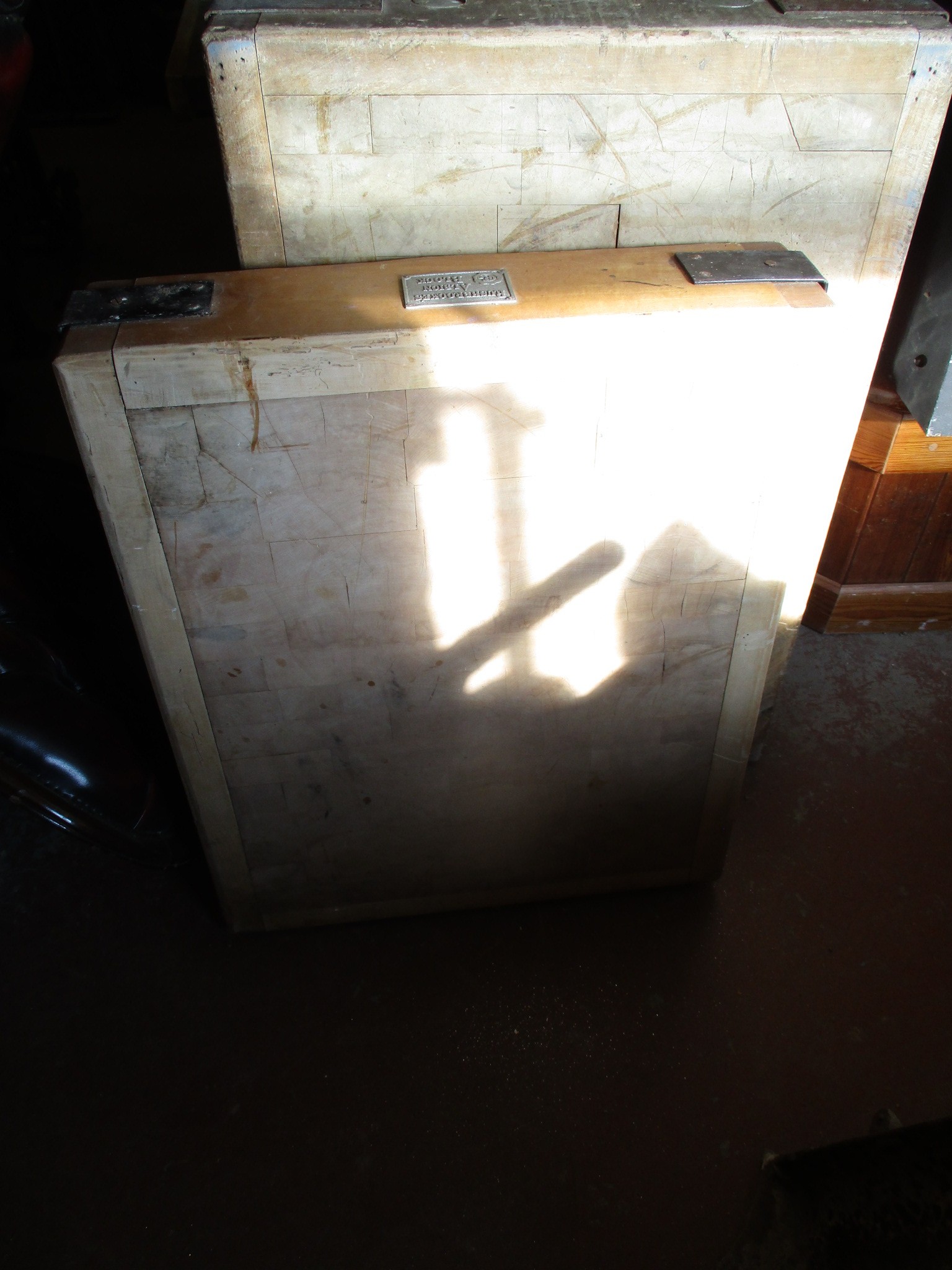 Butchers blocks - tops always in stock , frames made to order