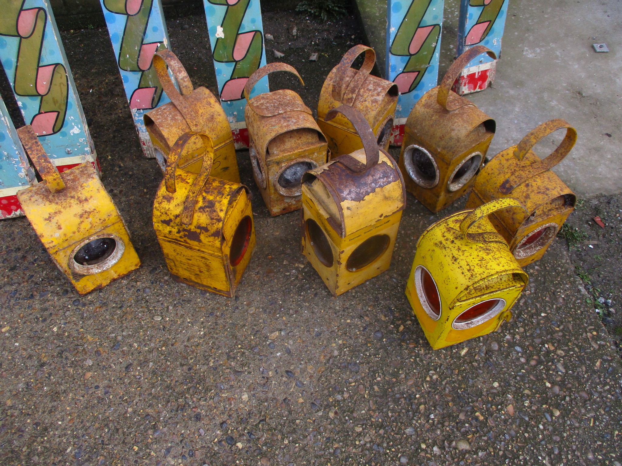 Road lamp lights