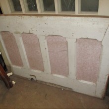 Wall panelling - pitch pine panel